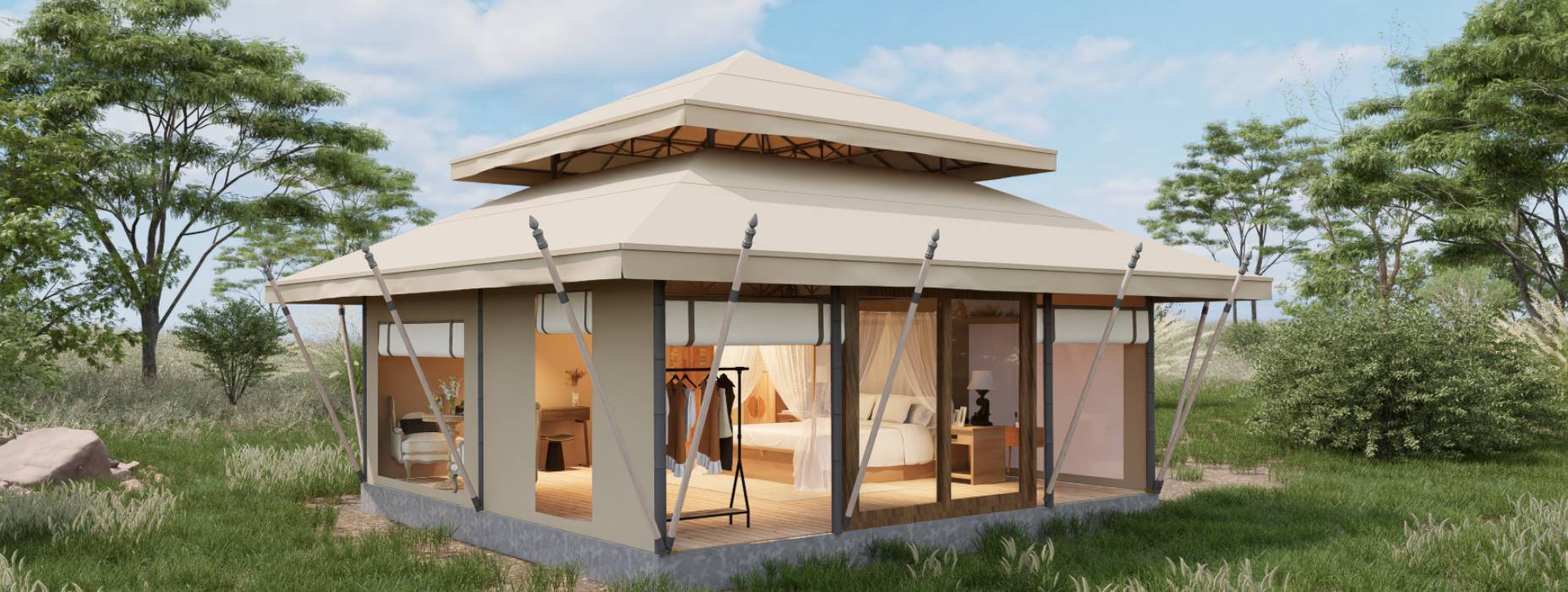 无锡户外野奢帐篷